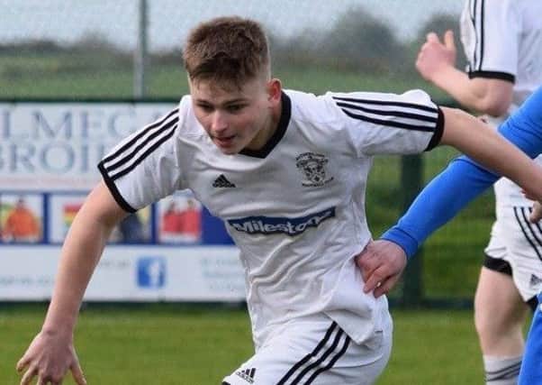 Former Rathfriland FC player Max Wilson who died suddenly at home on Sunday