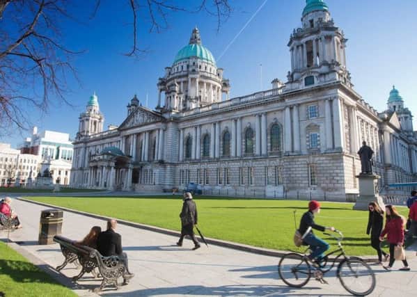 Belfast City Hall. Pic courtesy Northern Ireland Tourist Board.