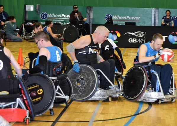 The Barbarian Wheelchair Rugby Blitz will take place at the Antrim Forum on Saturday and Sunday