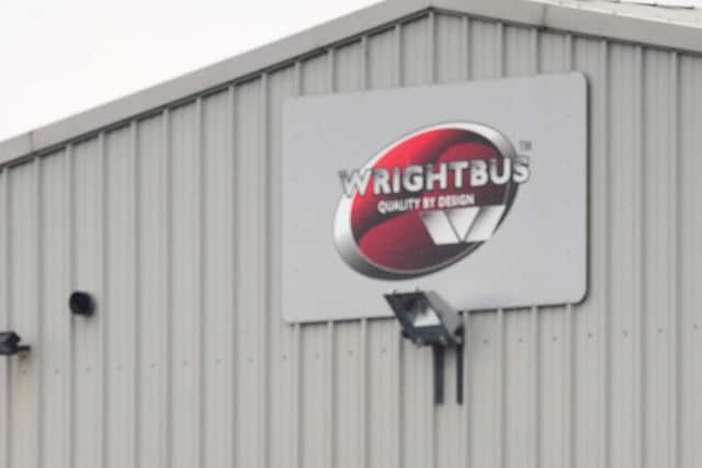 The Wrightbus company in Ballymena is facing difficulties.