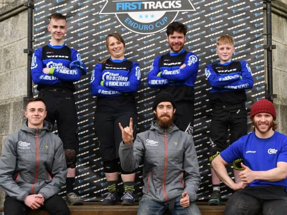 Members of the Belfast Chain Reaction Belfast store