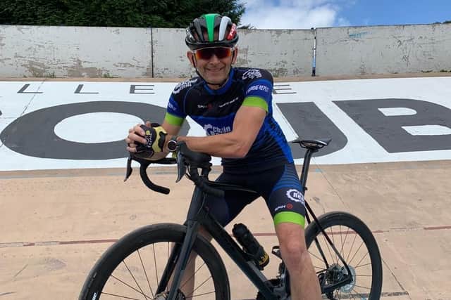 Roy Porter from Templepatricktest rode one of the Chain Reaction Cycles own-branded Vitus road bikes whilstcycling in Europe this summer