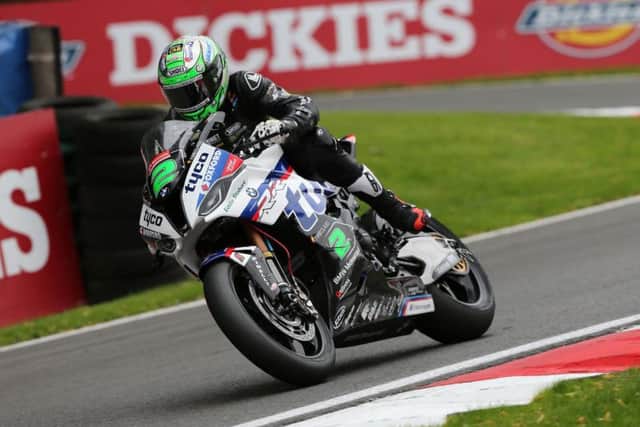Glenn Irwin compete in four British Superbike rounds for the Tyco BMW team. Picture: David Yeomans.