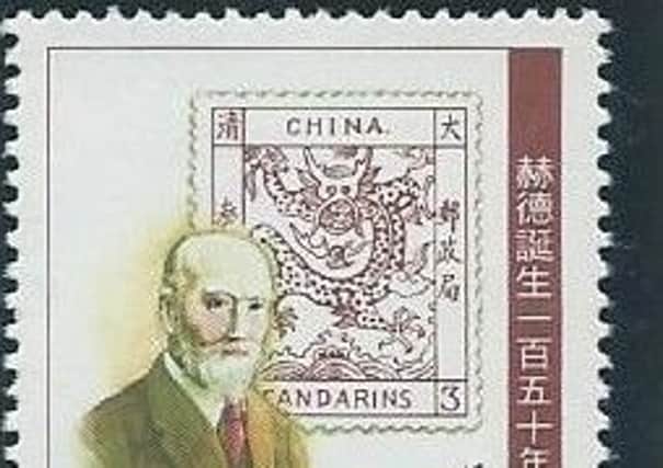 Portadown's Sir Robert Hart celebrated on a Chinese stamp.