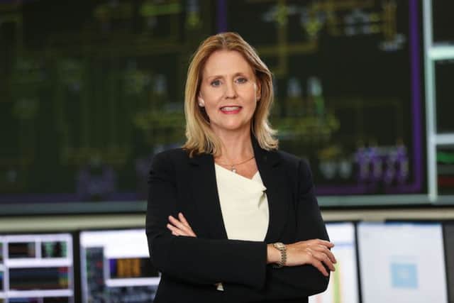 SONI managing director Jo Aston at the NI grid control centre