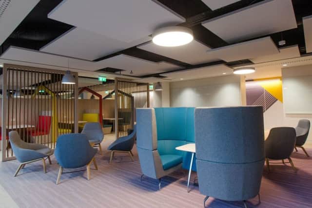 A fit-out project at EY.