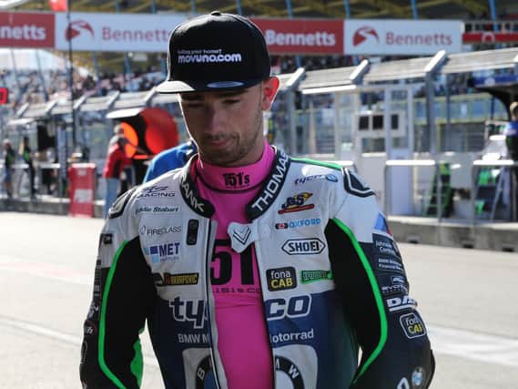 Carrickfergus man Glenn Irwin is weighing up his options in the British Superbike Championship for 2020. Picture: David Yeomans.