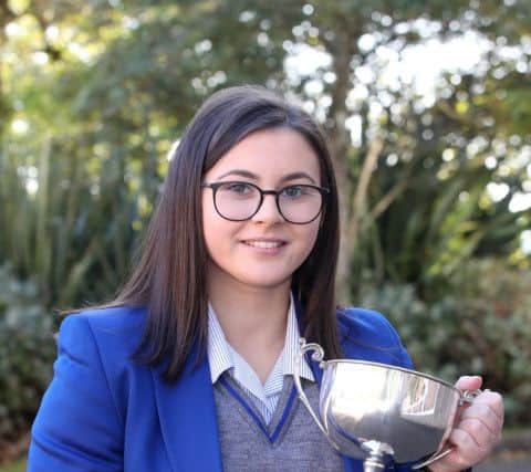 Anna Atcheson was awarded the Glenariffe Cup for outstanding contribution to the college.