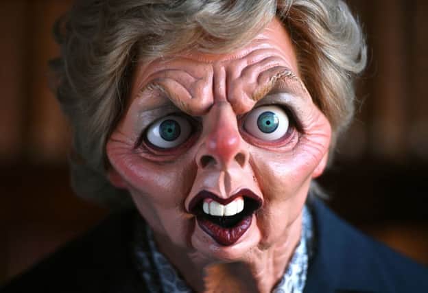 A Spitting Image puppet of Margaret Thatcher