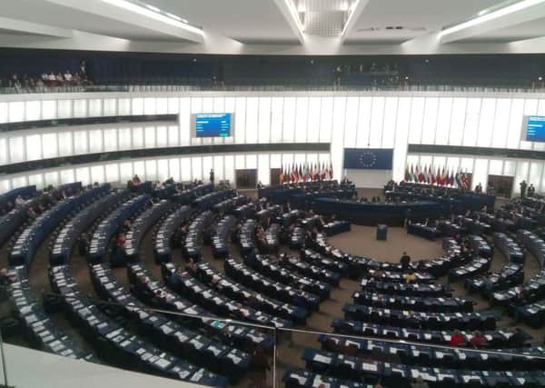 The European Parliament at Strasbourg. Nationalists will argue for MEPs representing a united Ireland due to the lack of say over regulations affecting Northern Ireland
