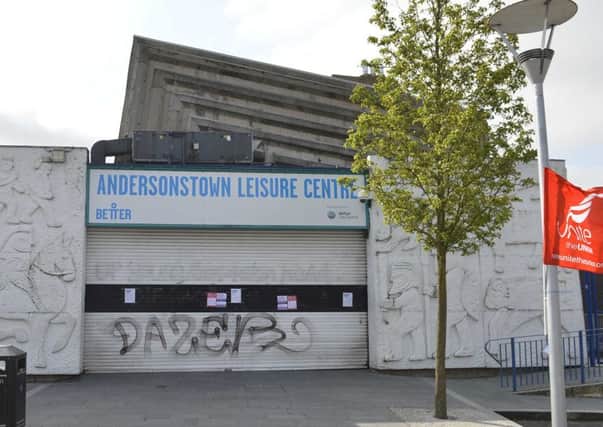 Sinn Fein wants to erect bilingual signage at two west Belfast leisure centres, including Andersonstown