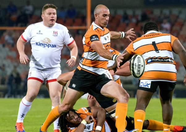 Ruan Pienaar led Toyota Cheetahs to a dominant victory over Ulster.