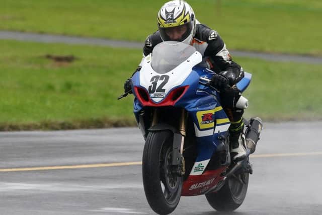 Lisburn man Carl Phillips finished third at St. Angelo in Enniskillen on Saturday to win the Ulster Superbike Championship.