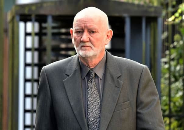 Former police photographer William McConnell outside Newry Court. Pic: Pacemaker Press
