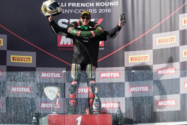 Clinching the title at Magny-Cours in France was an unexpected surprise for Jonathan Rea and his Kawasaki team.