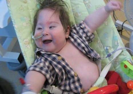 Raphael Green, from London, who was wrongly diagnosed before birth with fatal foetal abnormality, and was born disabled, bringing great joy to his family before his death at the age of nine months