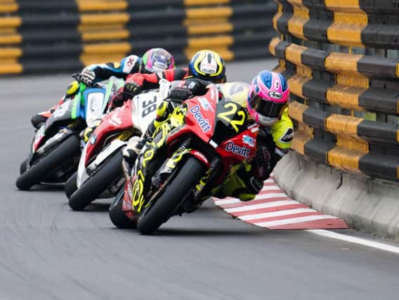 Paul Jordan made his debut at the Macau Grand Prix in 2018 on the Dafabet Devitt Kawasaki, where he finished in 14th place.