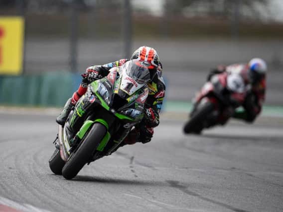 Jonathan Rea was second fastest on his Kawasaki on the opening day of free practice at the San Juan Villcum circuit in Argentina on Friday.