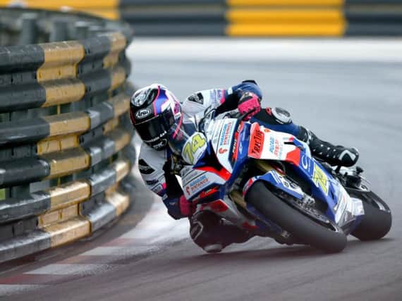 Davey Todd will round off an excellent season at the Macau Grand Prix in November, where he finished ninth on his debut on the Penz BMW in 2018. Picture: Stephen Davison/Pacemaker Press.