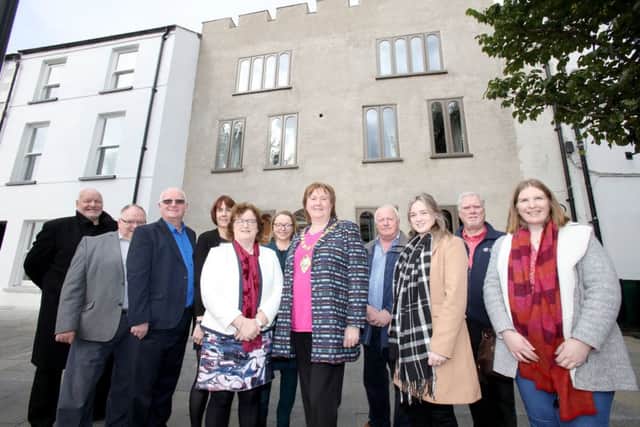 Restoration of the High Street building is nearing completion under the Carrickfergus Townscape Heritage Initiative, in partnership with Dobbins Inn.