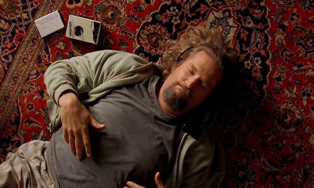 The Big Lebowski leads a life of relative inactivity