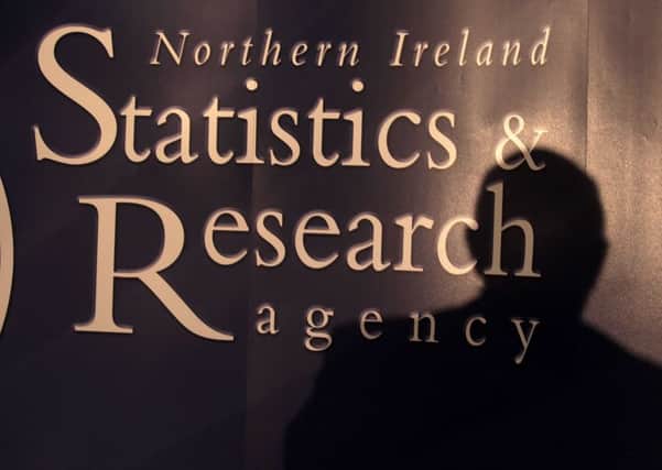 Photo by Jonathan Porter/Presseye. Northern Ireland Statistics and Research Agency
