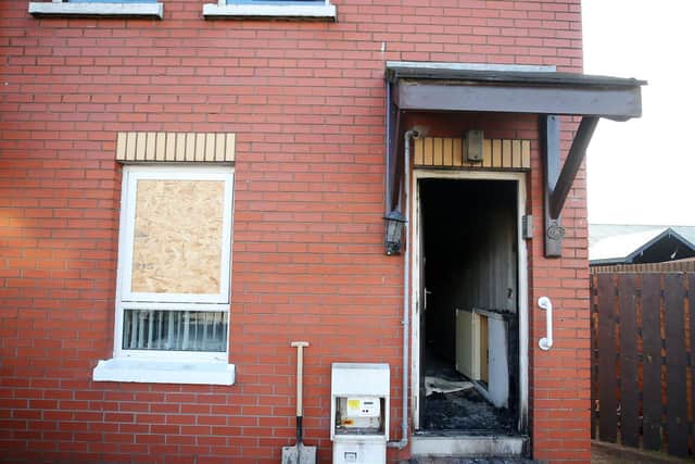 House after arson attack