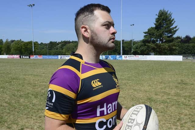 Curtis was injured playing rugby which led to brain tumour diagnosis