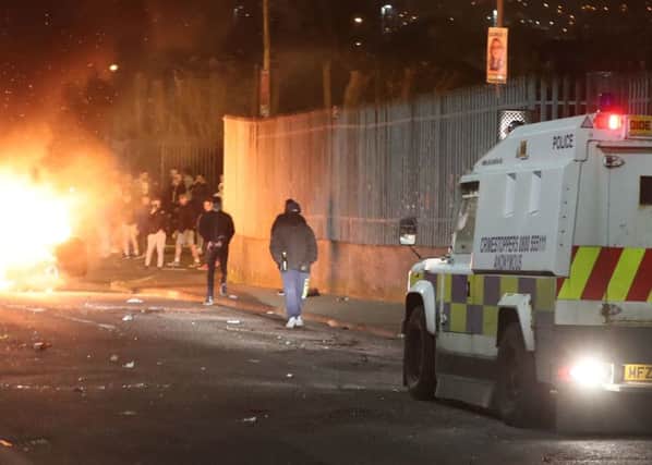 Christopher Gillen is accused of throwing at least six petrol bombs on the night Lyra McKee was shot dead