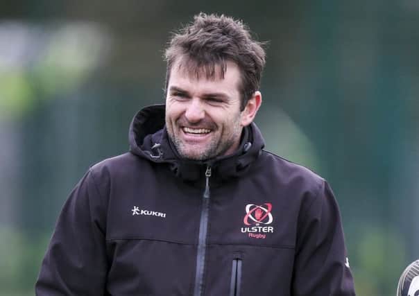 Ulster defence coach Jared Payne. Pic by John Dickson.
