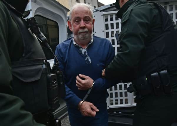 John Downey appears at Omagh Courthouse earlier this month. Pic: Colm Lenaghan/Pacemaker
