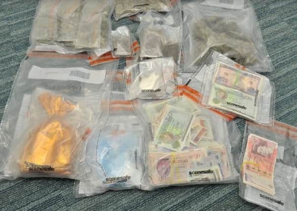 Items seized by PSNI investigating UDA-linked crime