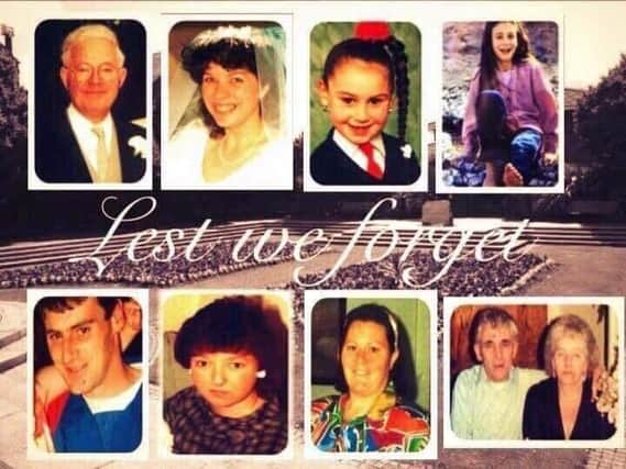 Victims of Shankill bomb