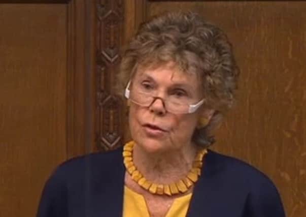 Kate Hoey, the Ulster-born Labour MP for Vauxhall. Screengrab from Parliament TV