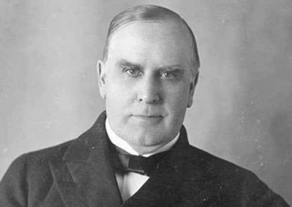 William McKinley, 25th President of the United States.