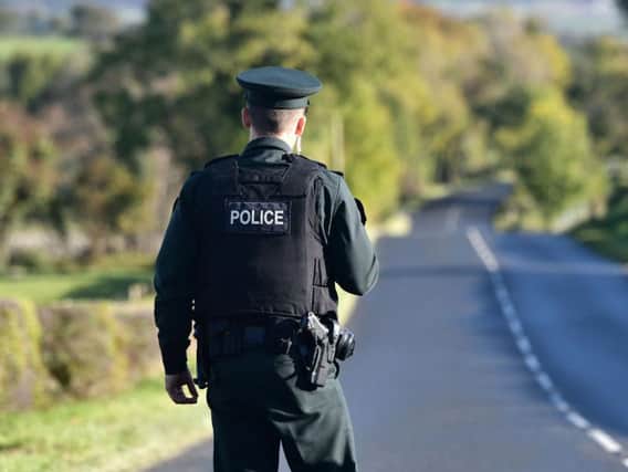 PSNI at the scene of the accident in Kilcoo, Co Down