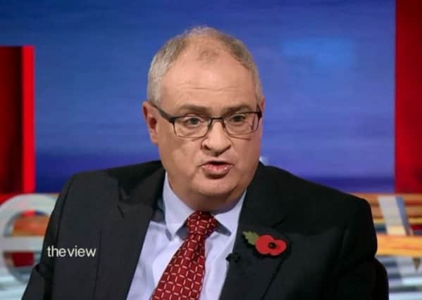Incoming Ulster Unionist Party leader Steve Aiken floundered in an interview on The View