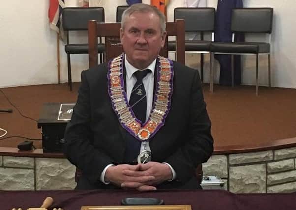 James Anderson is Imperial Grand Master of the Independent Loyal Orange Institution