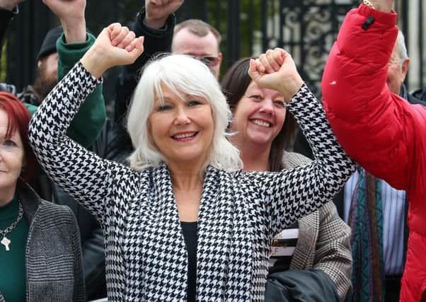 Margaret McGuckin said the victory for abuse victims and survivors was a 'cross-community effort'