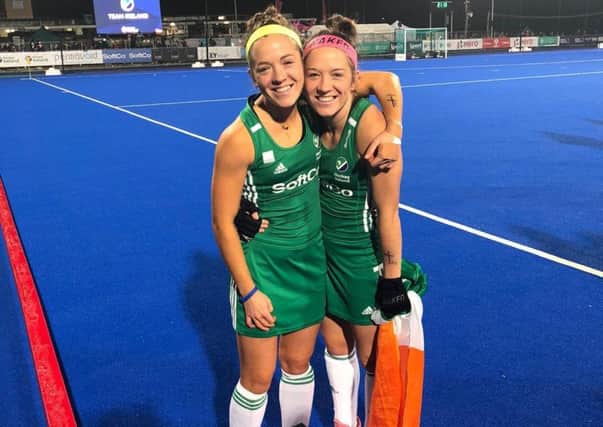 Serena and Bethany Barr who, as part of the Ireland Women's Hockey Team, have qualified for the Tokyo Olympics
