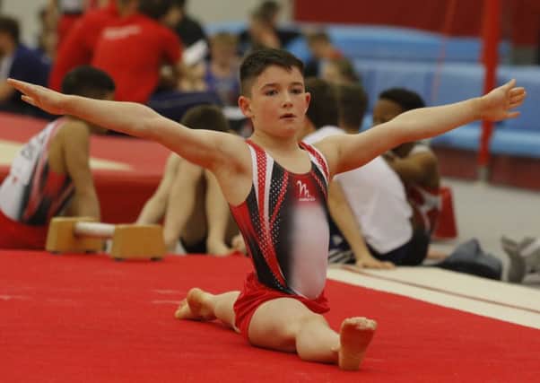 Magherafelt gymnast Jack Eakin is the first NI male gymnast to win a medal in the prestigious all around category of the British NDP finals
