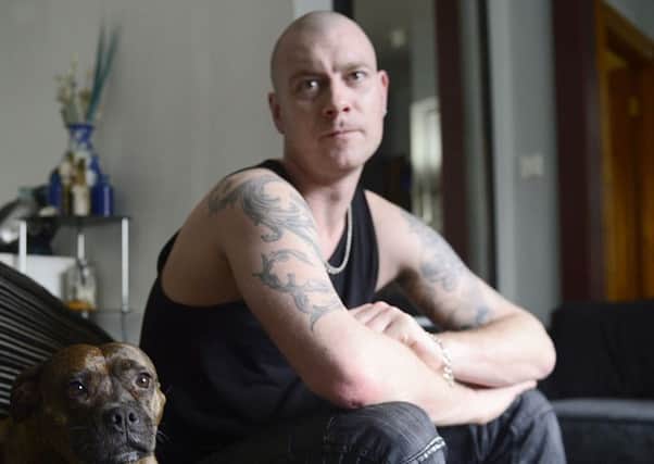 Army veteran Chris Bennett, from Belfast, told of his mental health struggles in the campaign