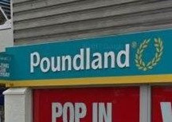 Poundland.