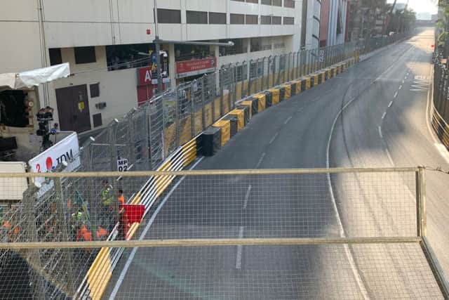 The Macau Motorcycle Grand Prix was red-flagged twice on Saturday.
