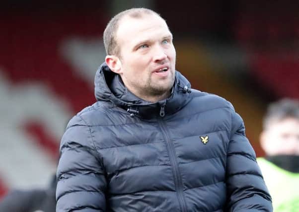 Ards manager Warren Feeney. Pic by Pacemaker.