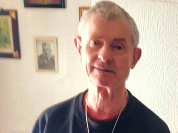 Family handout photo of Eugene Carr who died in 2015 after being attacked at his Bessbrook home in County Armagh, Northern Ireland