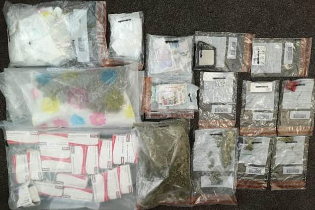 Suspected drugs found in Craigavon