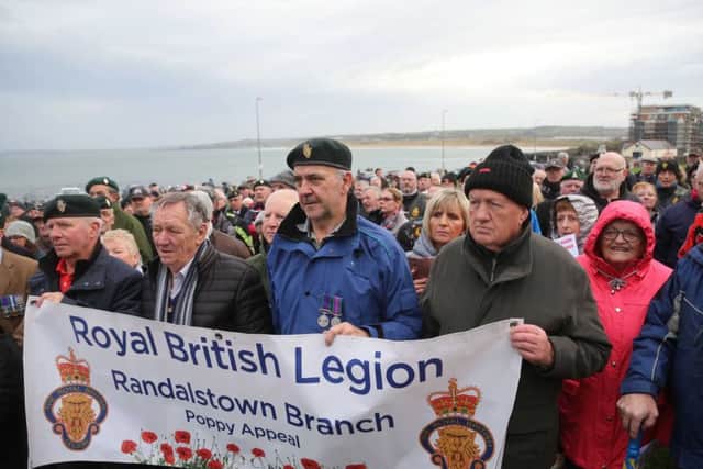 Veterans and supporters travelled from far and wide to protest against the closure.