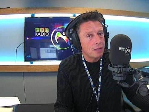 BBC presenter Stephen Clements.
