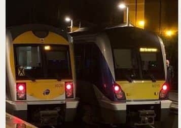 Police travelled on trains in a bid to tackle anti-social behaviour.